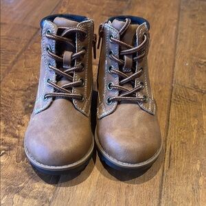 Brown Kids Boots